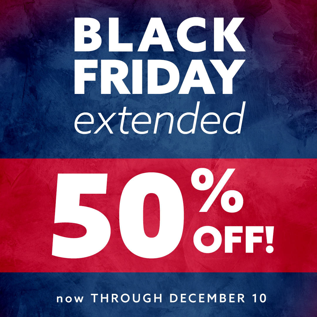BLACK FRIDAY 50% OFF