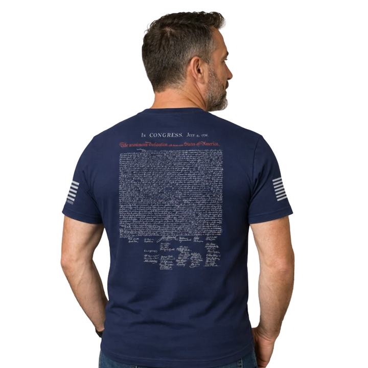 Declaration Unisex Tee- Front and Back