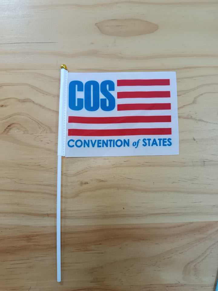 COS Hand Flags- 25pk