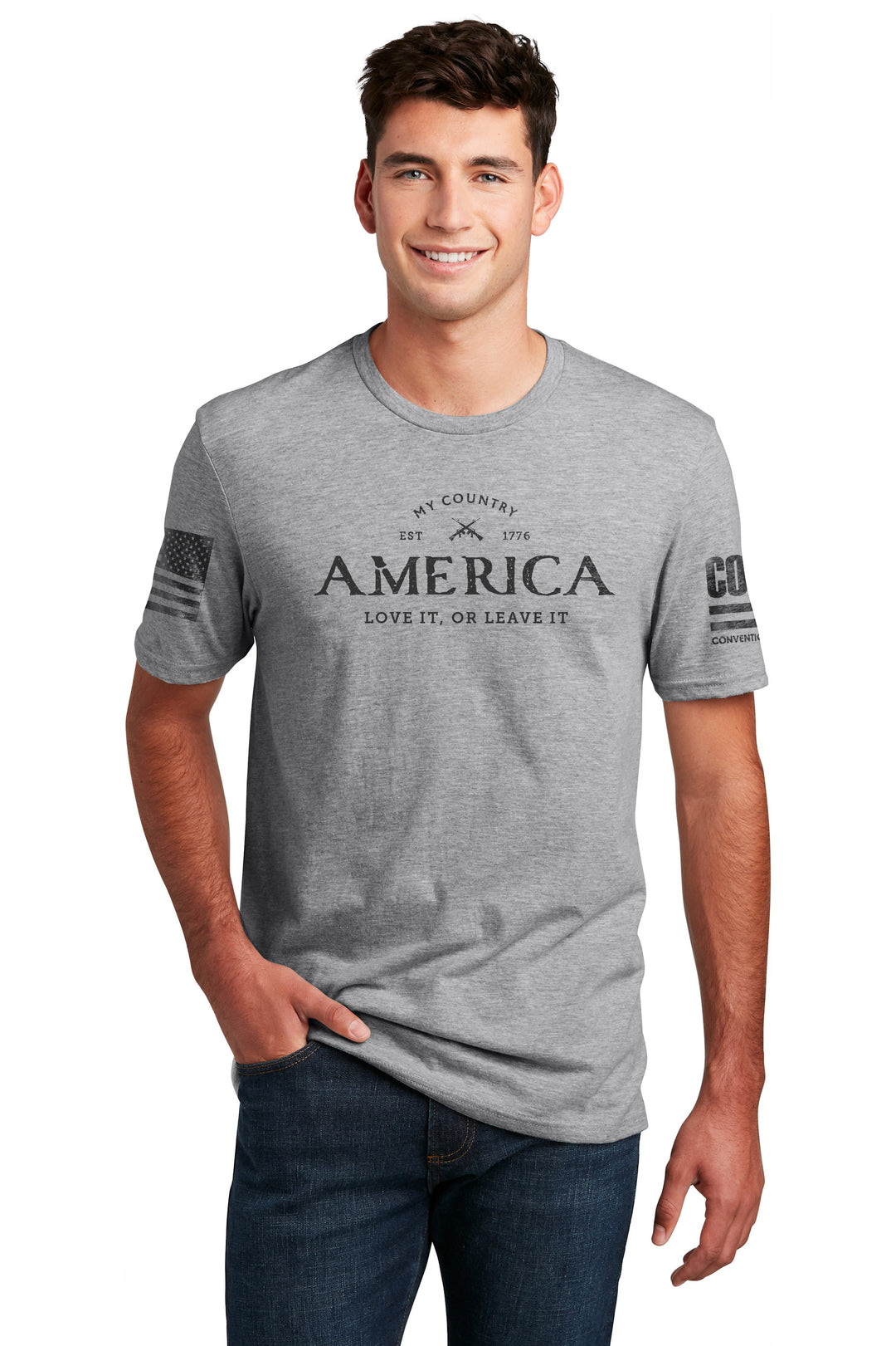 America-Love It or Leave It Unisex Tee