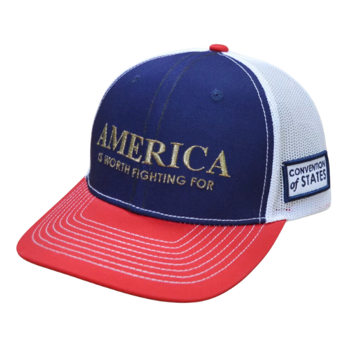 America Trucker Hat- RWB