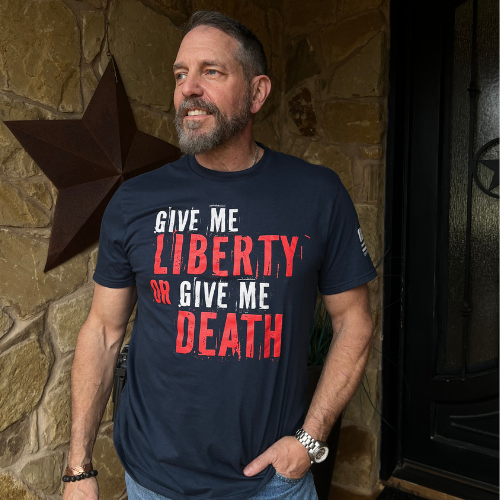 Give Me Liberty Or Give Me Death Unisex Tee