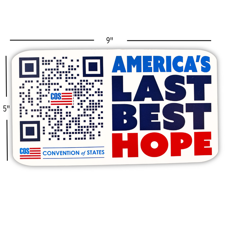 America's Hope Car Magnet