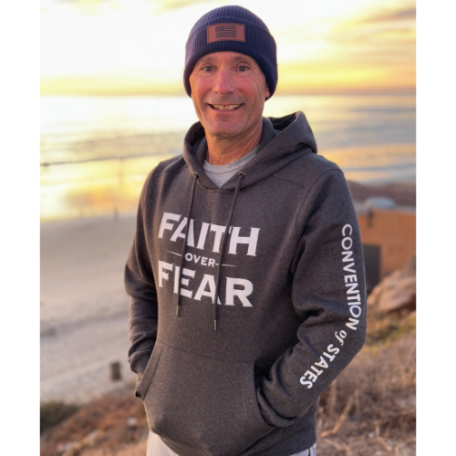 Faith Over Fear Pullover Hoodie (Unisex)