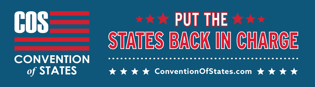 States Back In Charge Bumper Sticker