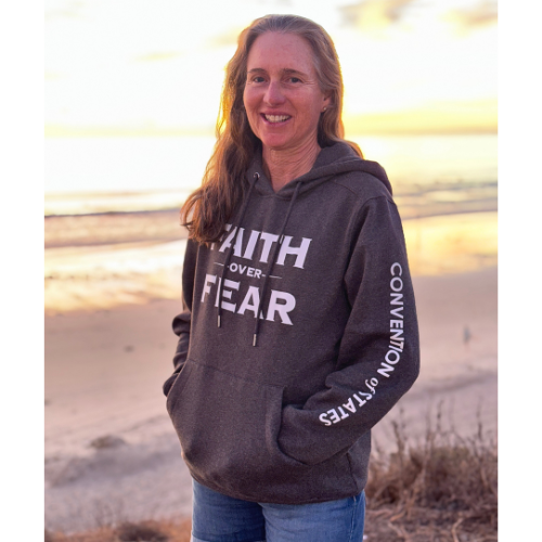 Faith Over Fear Pullover Hoodie (Unisex)