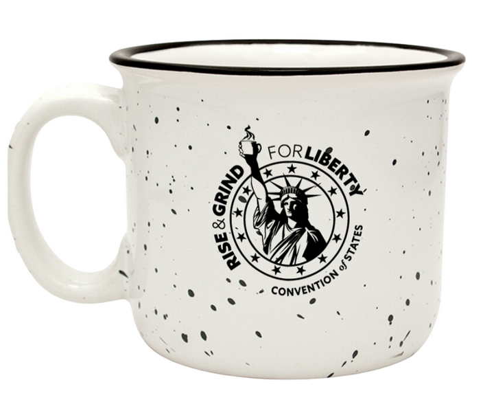 Rise and Grind Mug- White