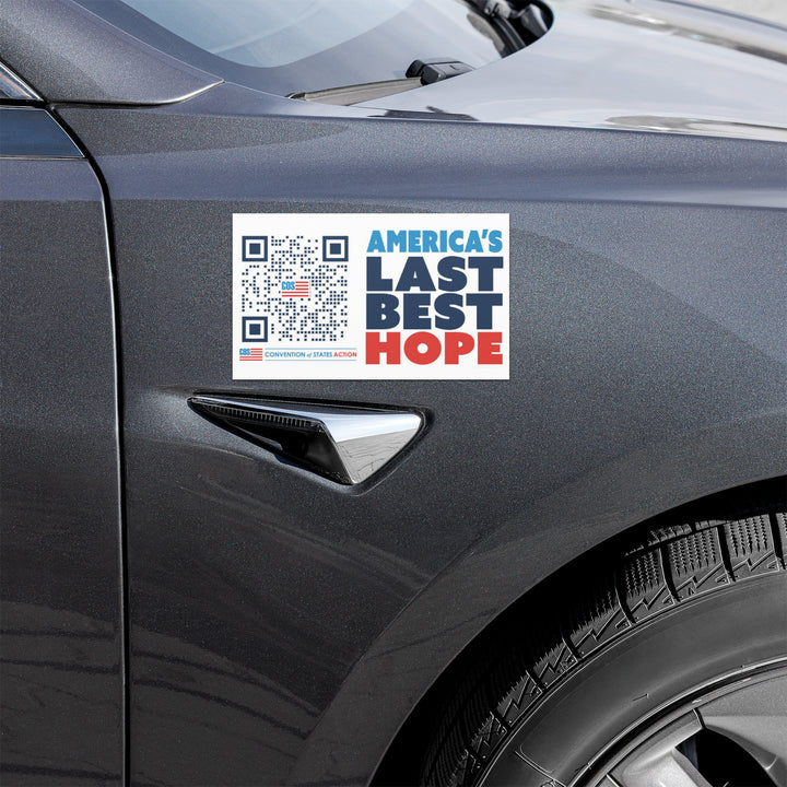 America's Last Best Hope Car Magnet