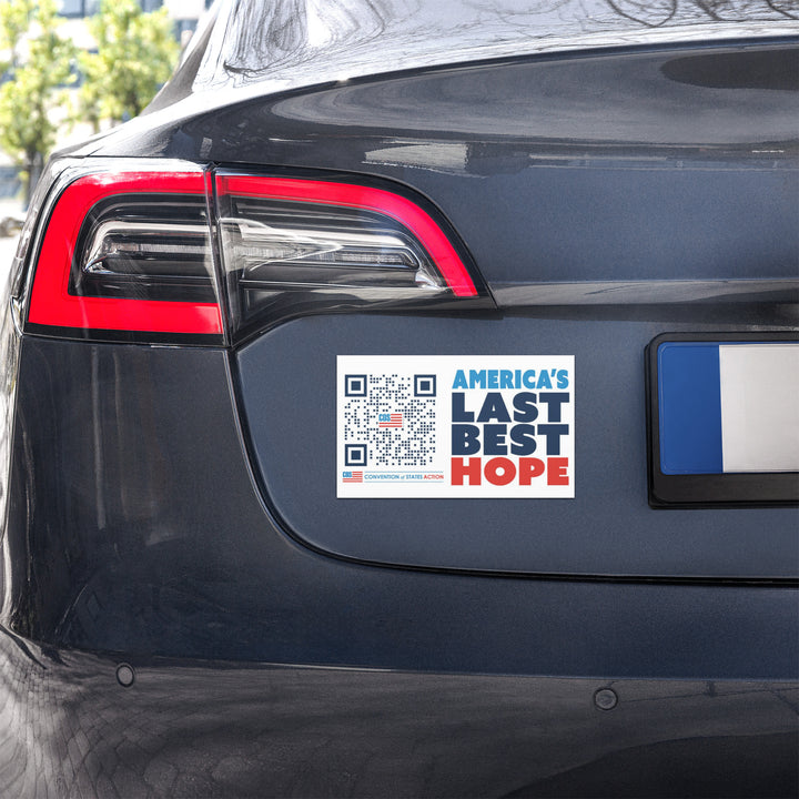 America's Last Best Hope Car Magnet
