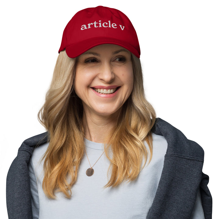 Article V Dad hat