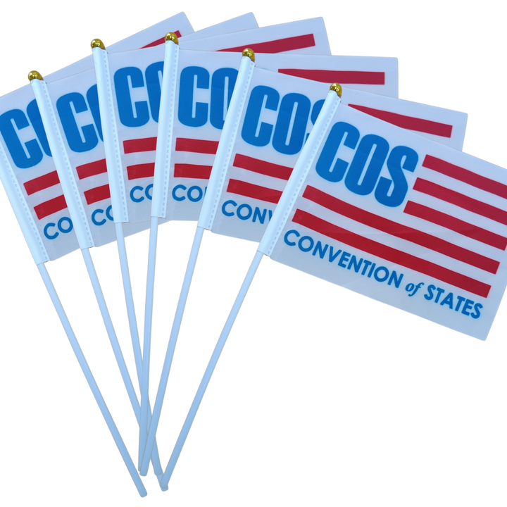 COS Hand Flags- 25pk