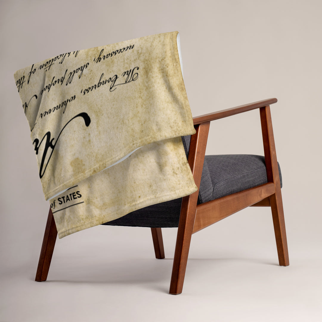 Article V Throw Blanket