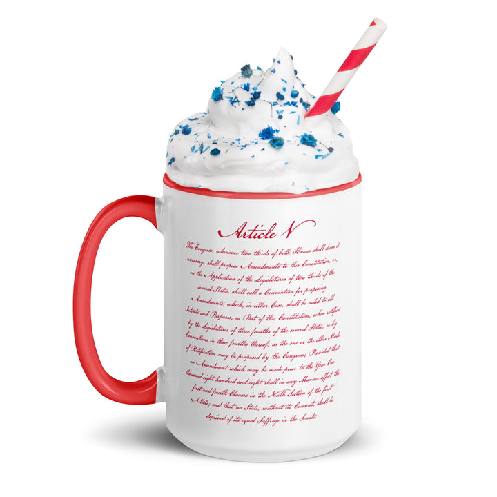 Two-Tone Article V-COS Mug