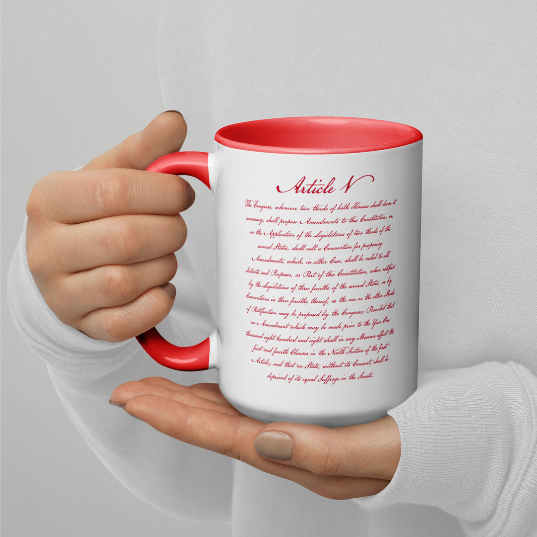 Two-Tone Article V-COS Mug