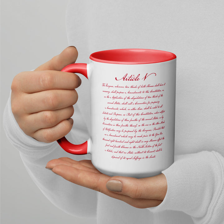 Two-Tone Article V-COS Mug