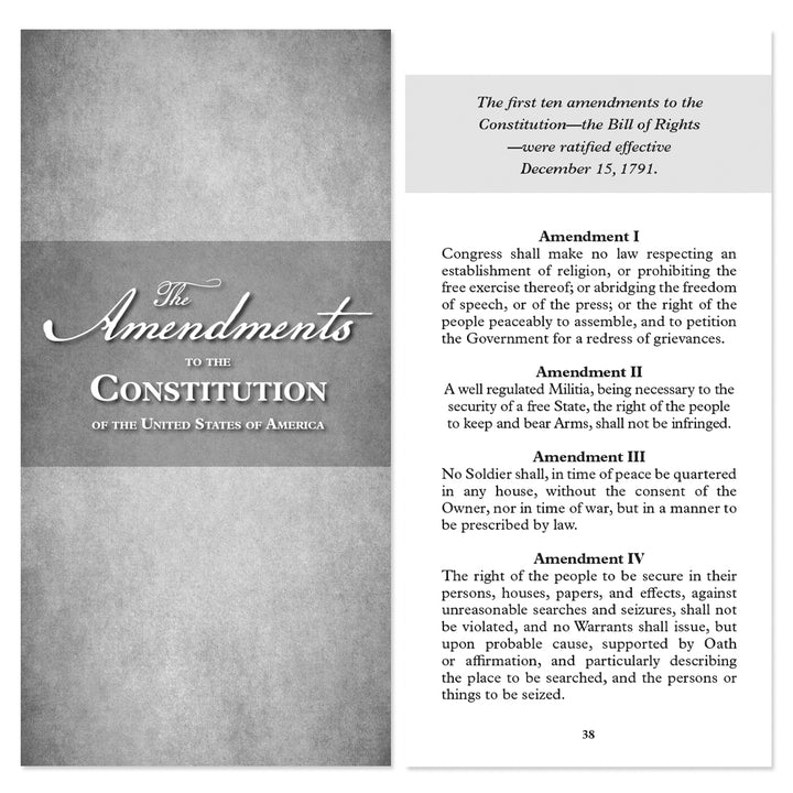 Pocket Constitution, 25 pack