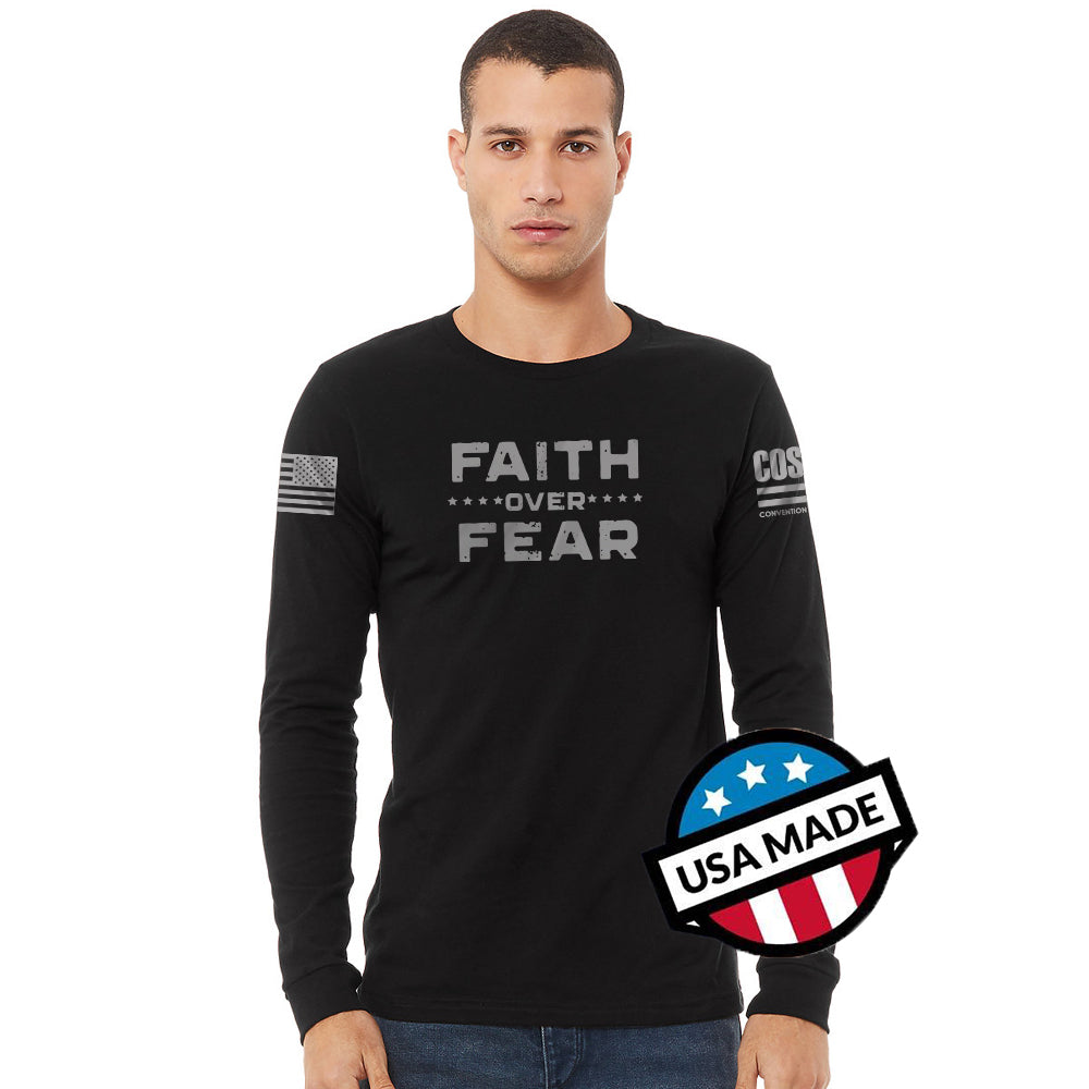 Faith Over Fear (Long Sleeve Unisex Tee)