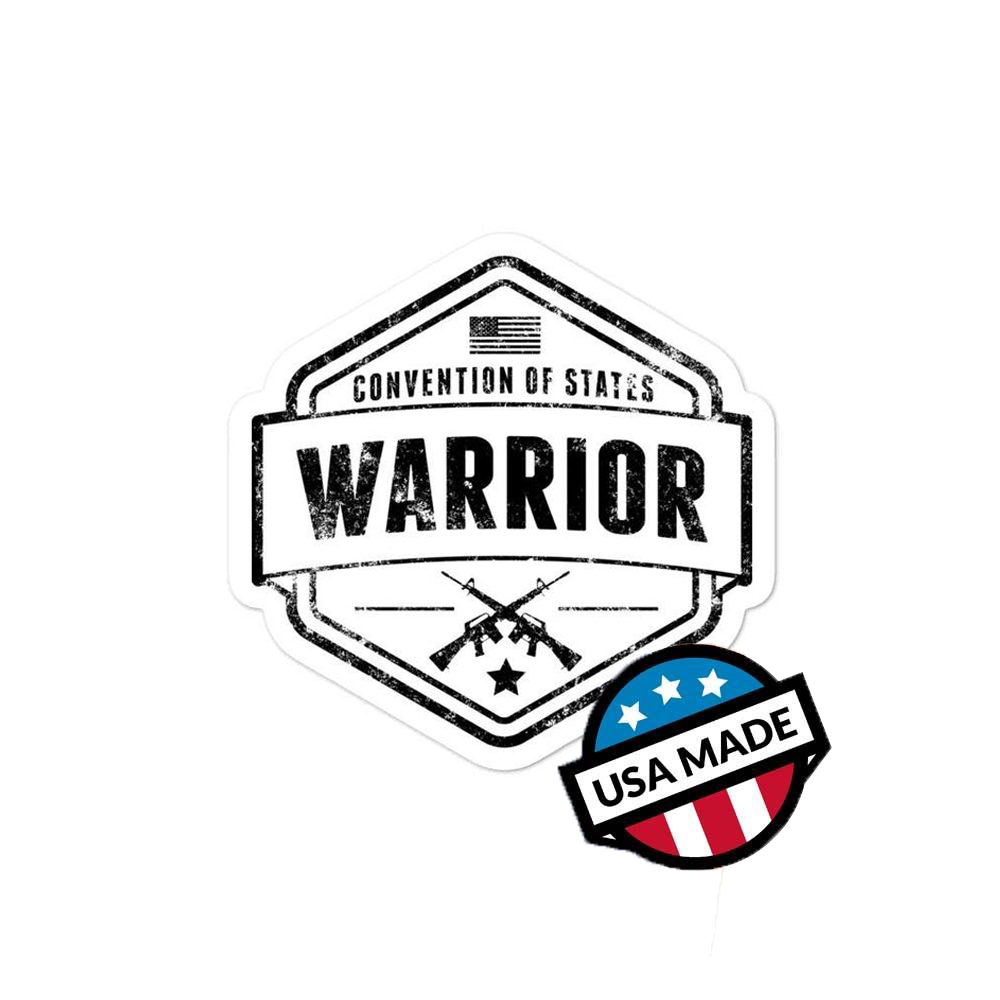 COS Warrior Sticker