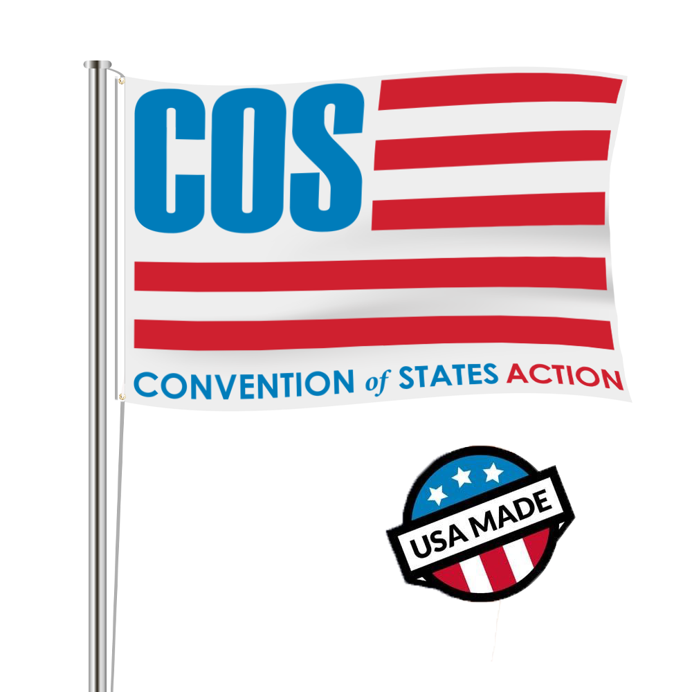 COS Logo Flag 3' x 5'