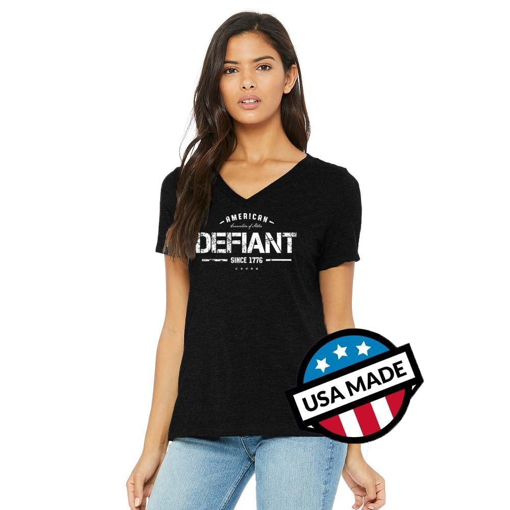 Defiant Women's V-Neck