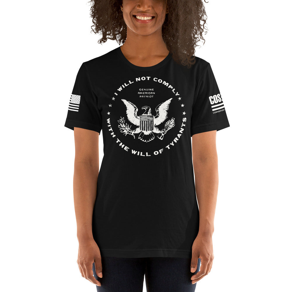 I Will Not Comply (Unisex Tee)