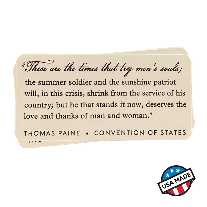 Summer Soldier Sticker – Article V Outfitters